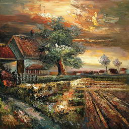 ybq204 - oil paintings